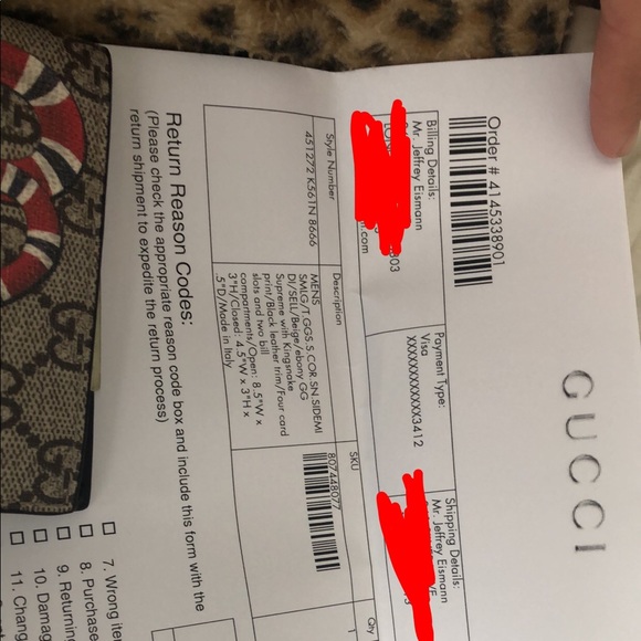 Gucci Kingsnake Wallet - Picture 7 of 7